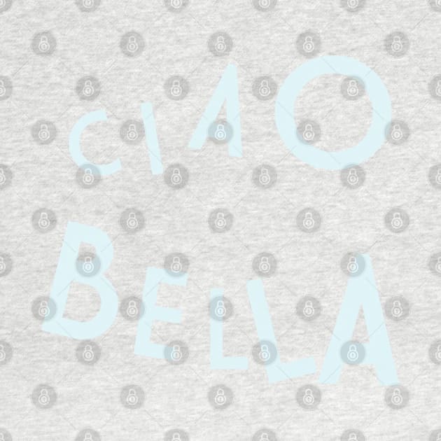 Ciao Bella - funky font on dark backgrounds by LA Hatfield